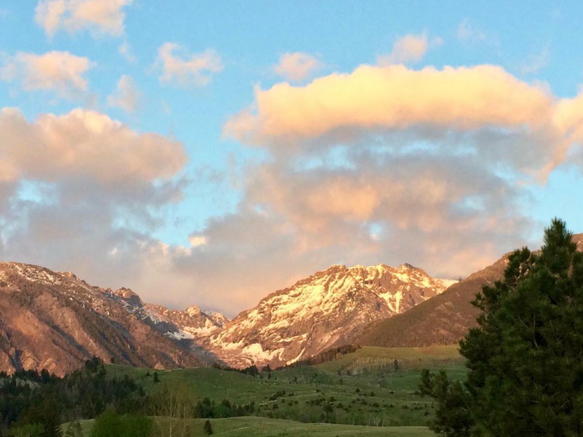 Pine Creek Cabin Livingston Montana מראה חיצוני תמונה
